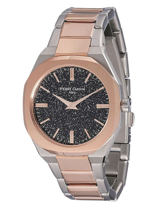 Pierre Cardin Ρολόι Μπαταρίας με Μεταλλικό Μπρασελέ Pierre Cardin Ρολόι Μπαταρίας με Μεταλλικό Μπρασελέ