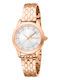Just Cavalli Ceas de Damă cu Rose Gold Brățară Metalică