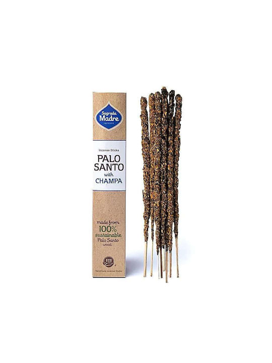 Palo Santo Champa Incense Sagrada Madre Premium 8 Pieces