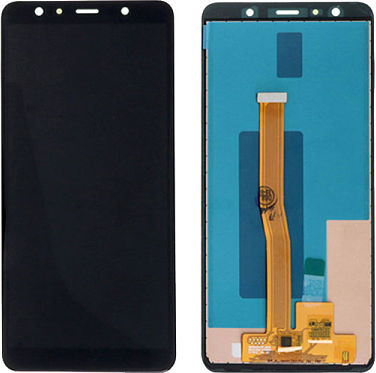 O ecran Tft cu Mecanism Tactil pentru Samsung Galaxy A7 2018 (Negru)