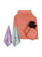 Guy Laroche Apron with Kitchen Towel Orange 3pcs