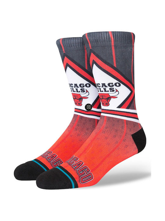 Stance Nba Chi Basketball Socks Red 1 Pair