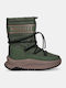 MOON247 Polar Grüne Damen-Schneestiefel
