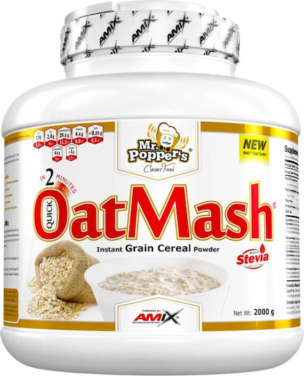 Amix Nutrition Mr Popper's Hafer Mash 2000 Gramm Erdbeere Joghurt