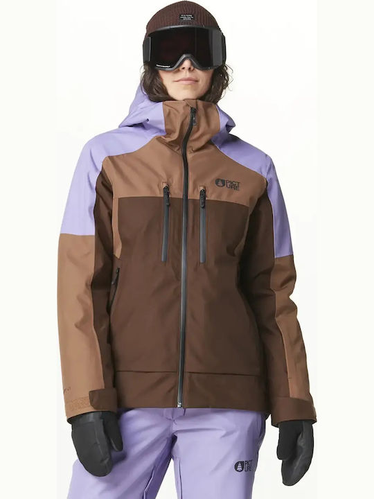 Picture Organic Clothing Women's Ski & Snowboard Jacket Brown I-007633-1615