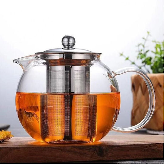 Melina's Collection Teekanne mit Filter Glas 650ml