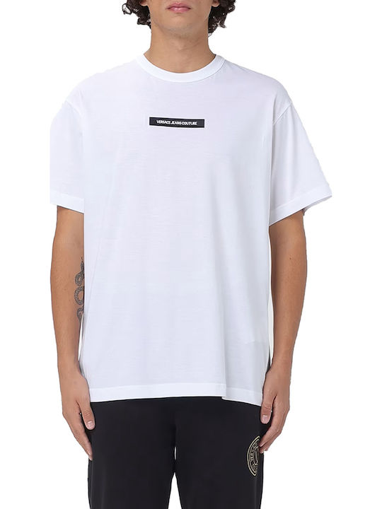 Versace Kurzarmbluse Weiß