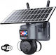 Cameră Supraveghere 4K HD Wi-Fi Cu Dublu Obiectiv Zoom 12x Încărcare Solară Rotire Controlată Prin Aplicație Rezistentă La Apă IP66