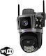 Wifi 6k Surveillance Camera 10mp 3 Screens Automatic Tracking App Control Waterproof Full Color