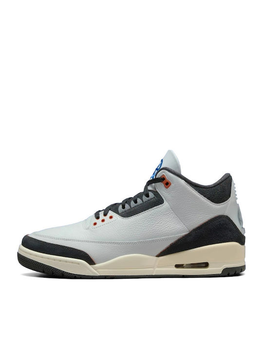 Air  3 Retro Quai 54 Sneakers Summit White / Off Noir / Game Royal / Burnt Sunrise / Sail