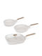 Berlinger Haus Sahara Nordic Collection Set de tigăi din aluminiu cu strat antiaderent BH-8323 3buc