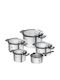Zwilling J.A. Henckels Stainless Steel Pots Set 5 Pieces