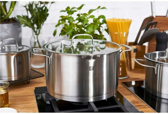Flow Töpfe Set aus Rostfreiem Stahl 4 Teile