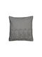 Espiel Espiel Sofa Cushion 100% Cotton Gray 45x45cm