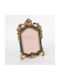Polyresin Photo Frame with Gold Frame 2 Pieces