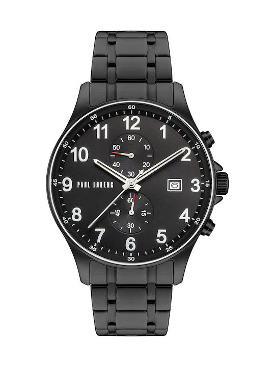 Paul Lorens Men's Watch 45mm Chronograph Batter...