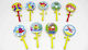 Christening Favor with Toy Drum made of Wood 9pcs