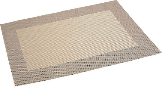 Espiel Platzdeckchen Kunststoff Beige 45x30cm 1Stück