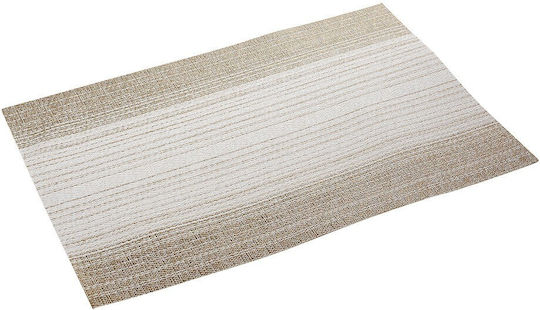 Espiel Platzdeckchen Kunststoff Beige 45x30cm PUL502 1Stück