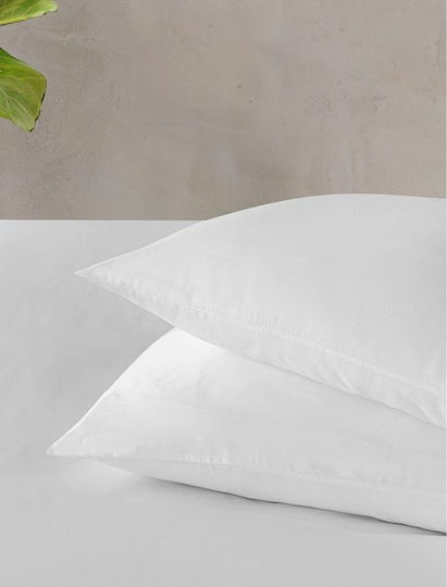 Blanc de Blanc Set 6 Hotel Pillowcases 72x51cm.