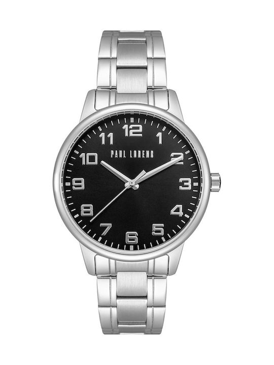 Paul Lorens Мъжки Часовник 42mm На Батерия С Че...