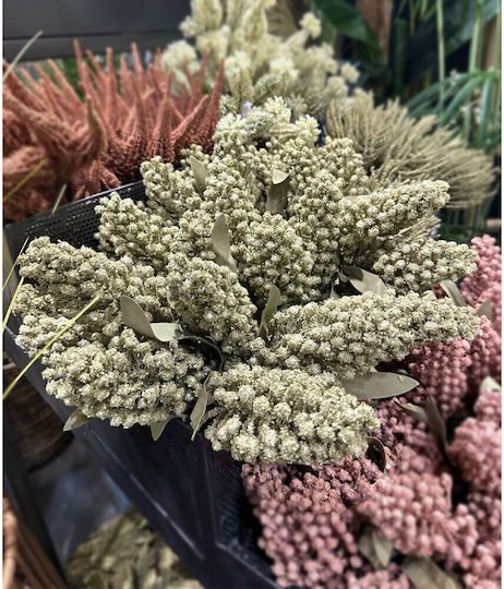 Dekorative künstliche Blume Grün 33cm 12Stück InTheBox