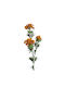 Decorative Artificial Flower Orange 24pcs InTheBox