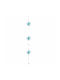 Decorative Garland Light Blue 110cm 3pcs JK Home Decoration