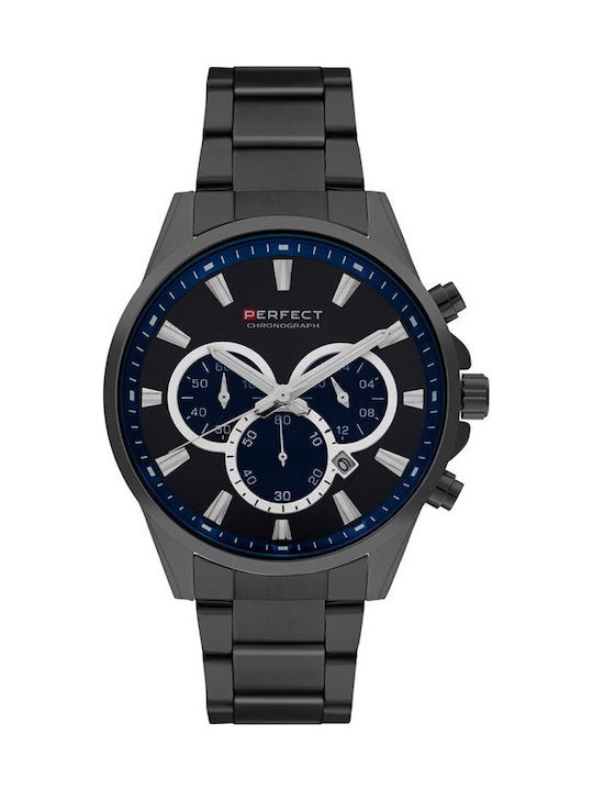 Perfect Men's Watch 45.5mm Chronograph Battery ...