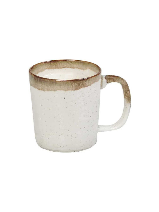 Espiel React Cană din Porțelan Bej 330ml