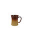 Art et Lumiere Becher aus Porzellan Braun 340ml