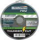 Bormann Pro BHT2003-D Cutting Disc Metal Hole Diameter 125mm 1pcs