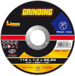 Grinding Δίσκος Κοπής Σιδήρου Linea 115mm Δίσκος Κοπής Μετάλλου 115mm Grinding Δίσκος Κοπής Σιδήρου Linea 115mm Δίσκος Κοπής Μετάλλου 115mm