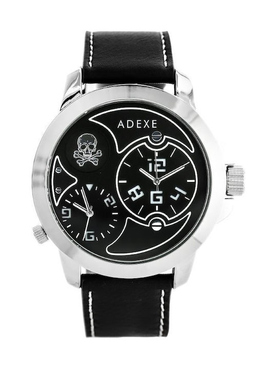 Adexe Uhr Batterie mit Lederarmband
