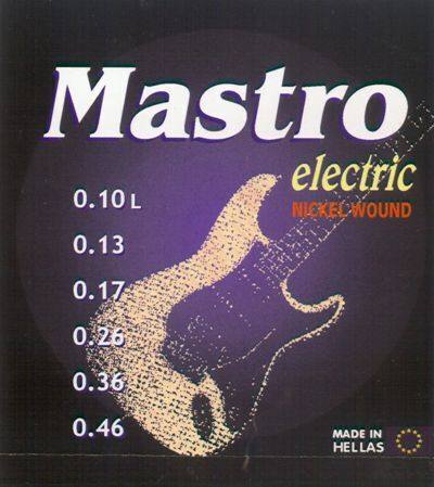 Mastro Verchromtes Einstellen E-Gitarrensaiten 10 - 46