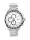 G.Rossi Men's Watch 13mm Battery with Silver Metal Strap