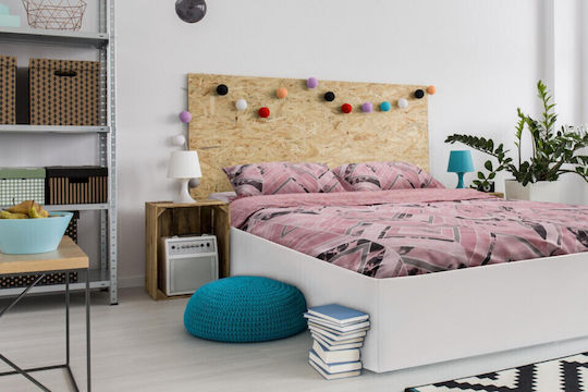 Heinner Set Semi-dublu 4buc 180x200cm Roz
