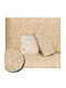 My Home Luxury Sheet Set with 2 Pillowcases Super-Double with Elastic 160x200cm. Beige 3pcs