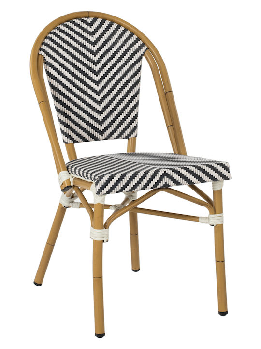 Outdoor Chair Bamboo Brown 46x56x88cm