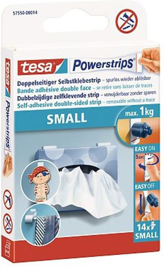 Tesa Flüssigkleber Powerstrips 14Stück Weiß
