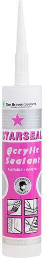 Bostik Den Braven Starseal Acryl-Silikon Weiß 260ml 1Stück