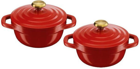 Tefal Set De Oale Air Din Aluminiu Turnat Cu Acoperire Interioară Ceramică 2 Vase