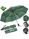 Royal Walk Rezistent la vânt Automat Umbrelă de ploaie Compact Verde
