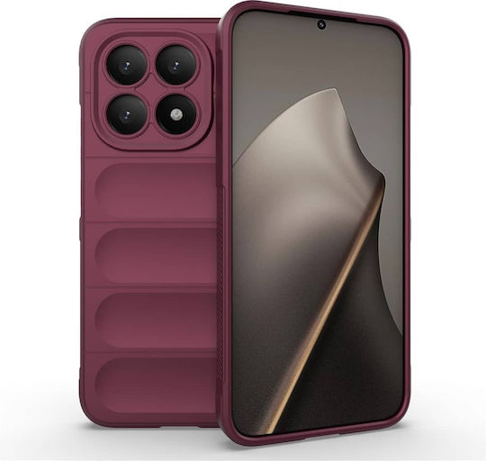 Techsuit Magic Задна корица Силикон Бордо (Xiaomi 15T)