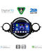 Digital IQ Auto-Audiosystem für Mini Kooper / Clubman 2011-2013 (Bluetooth/USB/WiFi/GPS/Apple-Carplay/Android-Auto) mit Touchscreen 9"