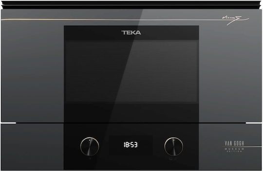Teka Ml 82 Vg Εντοιχιζόμενος Φούρνος Μικροκυμάτων με Grill 22lt Γκρι