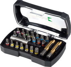 Set Accesorii Burghie Lemn 24 Bucăți Set Accesorii Burghie Lemn 24 Bucăți