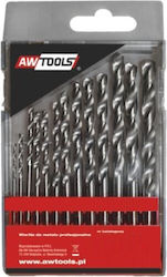 Metal Drill Bit Set Awtools Aw41201 1.5-6.5 Mm 13 Pcs Metal Drill Bit Set Awtools Aw41201 1.5-6.5 Mm 13 Pcs