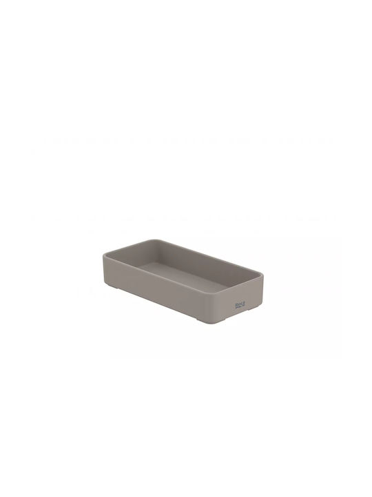 Roca Ona Tabletop Organizer Plastic Beige