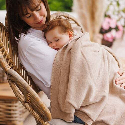 Babyono Nursery Swaddling Blanket 75x100cm